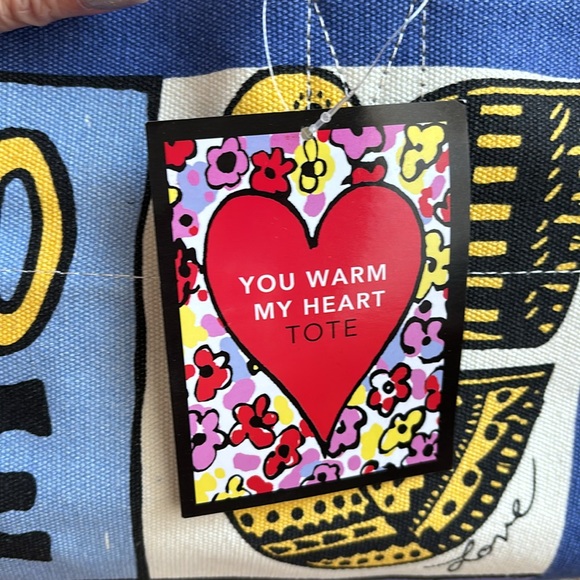 Brighton You Warm My Heart Tote - Picture 6 of 8